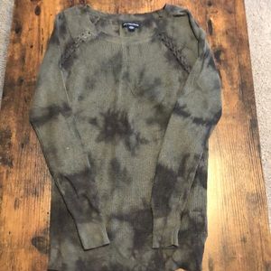 American Eagle Braided Sweater